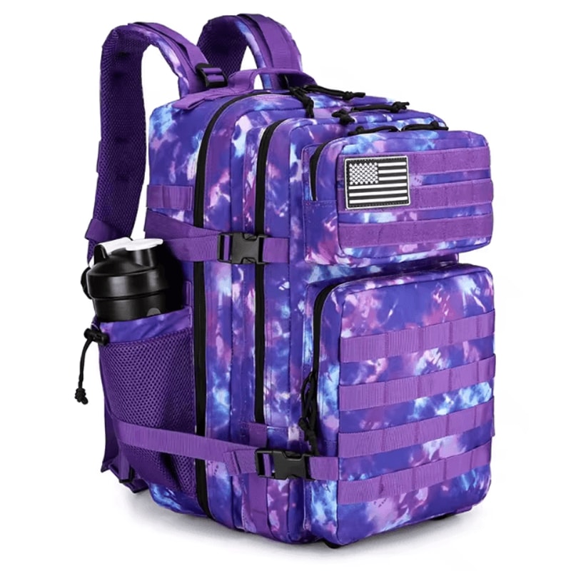 TitanGuard 45L Tactical Backpack Waterproof Assault Rucksack For 3Day Outdoor Camping Hiking 12