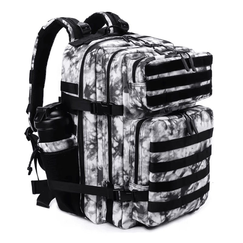 TitanGuard 45L Tactical Backpack Waterproof Assault Rucksack For 3Day Outdoor Camping Hiking 14