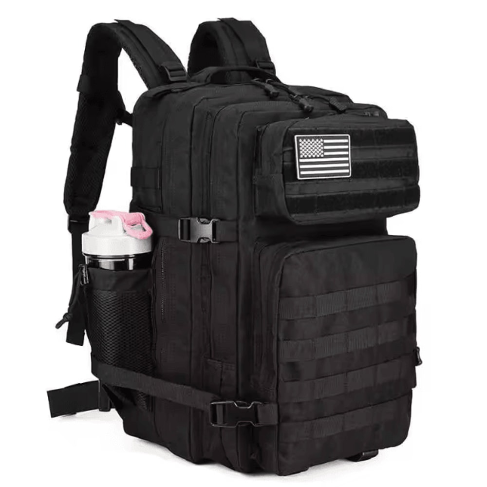 TitanGuard 45L Tactical Backpack Waterproof Assault Rucksack For 3Day Outdoor Camping Hiking 5