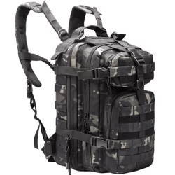 falconstrike 30l tactical backpack – military daypack molle bug out bag for hiking & camping