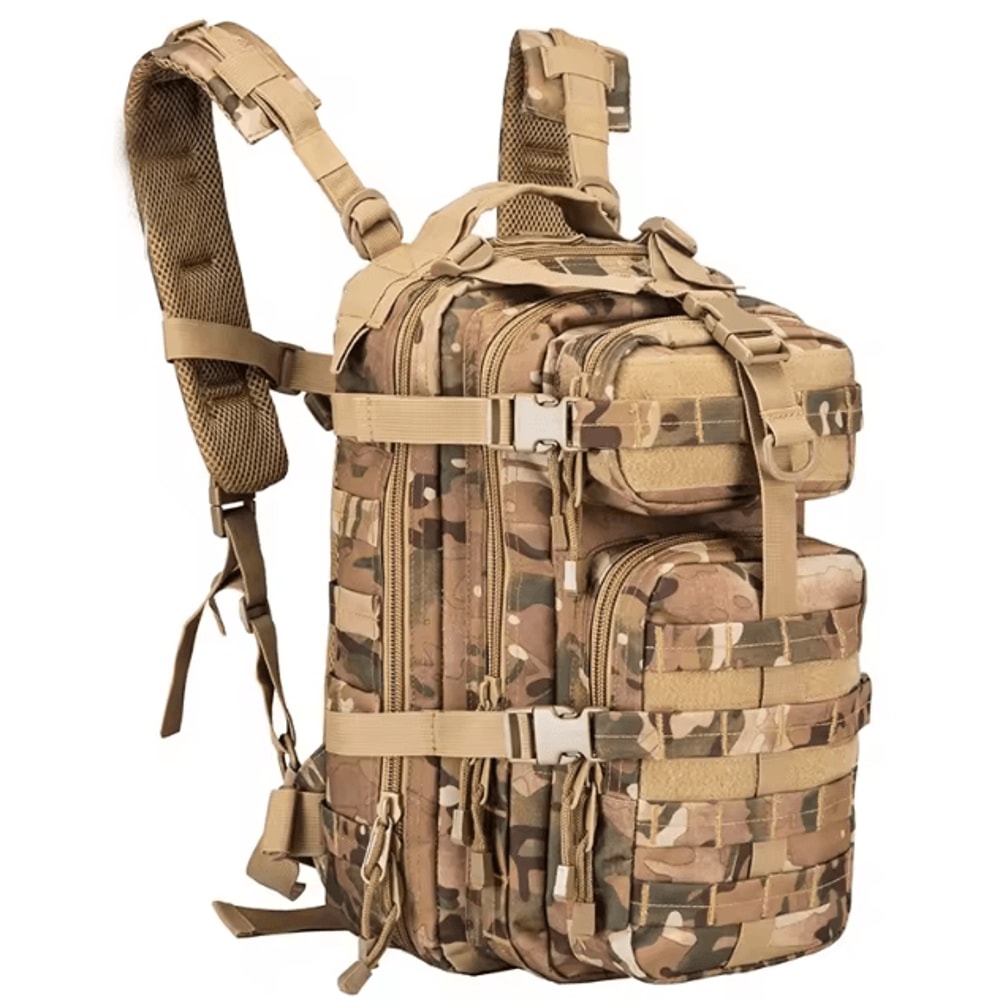 FalconStrike 30L Tactical Backpack Military Daypack MOLLE Bug Out Bag For Hiking Camping 9