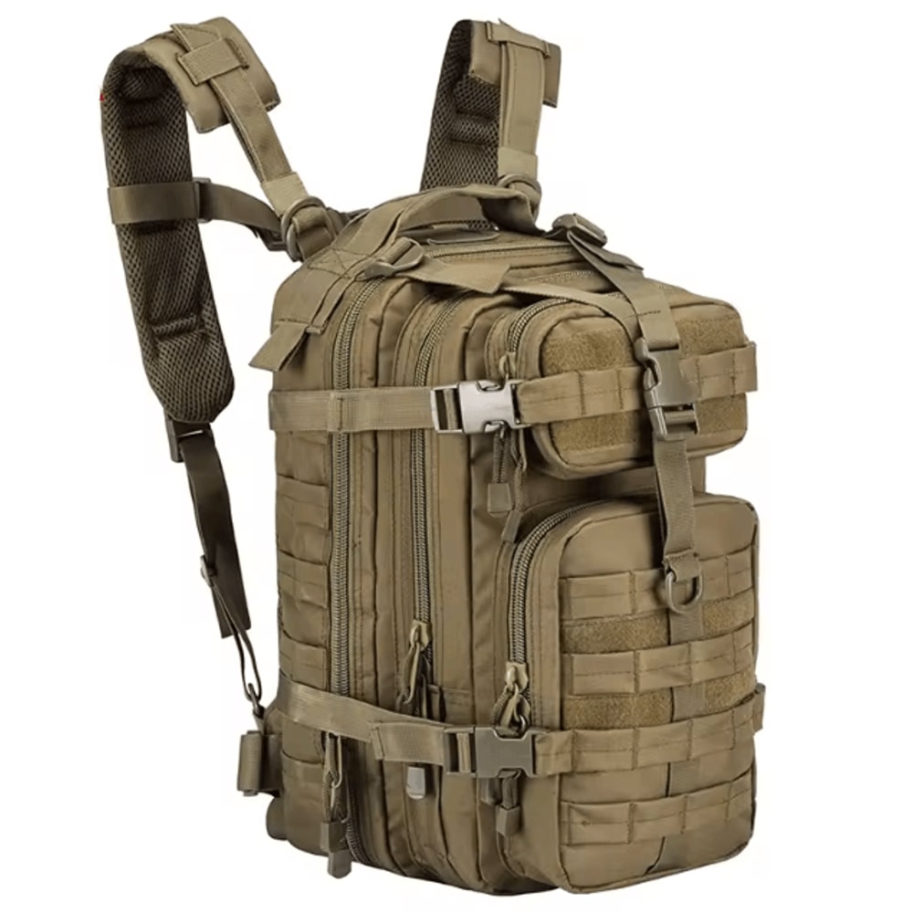 FalconStrike 30L Tactical Backpack Military Daypack MOLLE Bug Out Bag For Hiking Camping 12