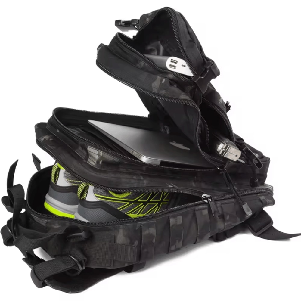 FalconStrike 30L Tactical Backpack Military Daypack MOLLE Bug Out Bag For Hiking Camping 1