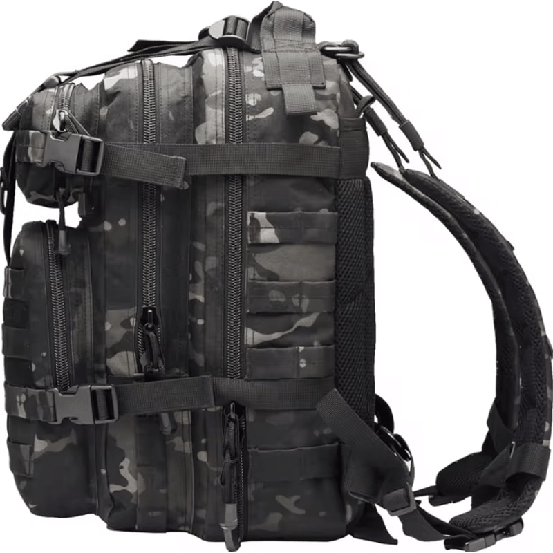 FalconStrike 30L Tactical Backpack Military Daypack MOLLE Bug Out Bag For Hiking Camping 2