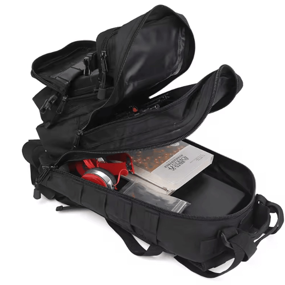 LQARMY 35L Tactical Backpack MOLLE Assault Rucksack For Travel Camping Hiking 3