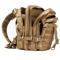 LQARMY 35L Tactical Backpack MOLLE Assault Rucksack For Travel Camping Hiking 6