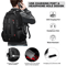 BANGE 40L MultiFunction Laptop Backpack Durable 17 Inch Travel School Bag With USB Recharge Port 4