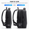Fenruien AntiTheft Waterproof Laptop Backpack USB Charging Travel Business School Bag 2