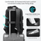 Fenruien AntiTheft Waterproof Laptop Backpack USB Charging Travel Business School Bag 3