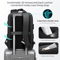 Fenruien AntiTheft Waterproof Laptop Backpack USB Charging Travel Business School Bag 5