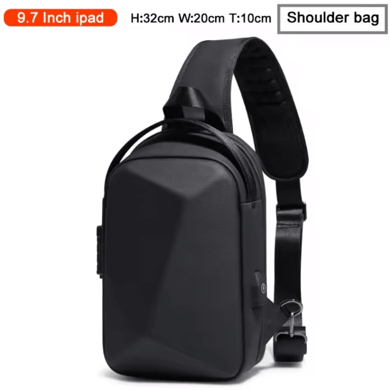 Fenruien AntiTheft Waterproof Laptop Backpack USB Charging Travel Business School Bag 10