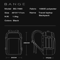 BANGE 40L USB Charging Laptop Backpack Large Waterproof Oxford Travel Business Bag For 156Inches 5