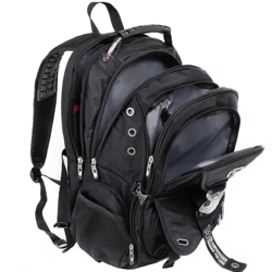 voyager 40l waterproof oxford laptop backpack – large capacity 17-inch travel & school rucksack