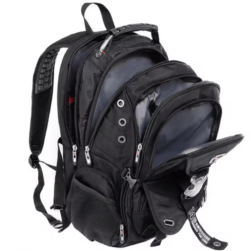 Voyager 40L Waterproof Oxford Laptop Backpack Large Capacity 17Inch Travel School Rucksack 0