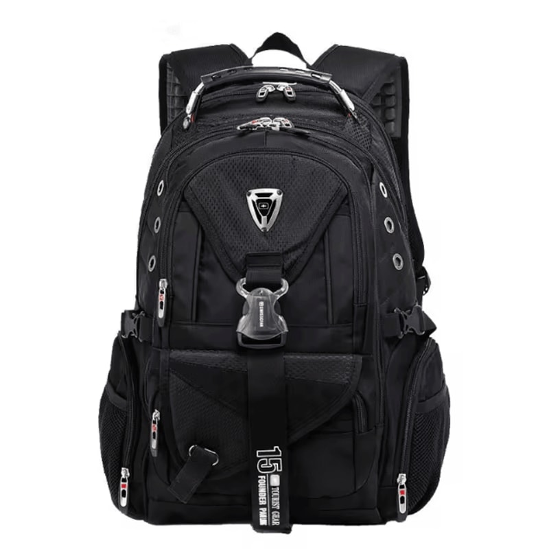 Voyager 40L Waterproof Oxford Laptop Backpack Large Capacity 17Inch Travel School Rucksack 2