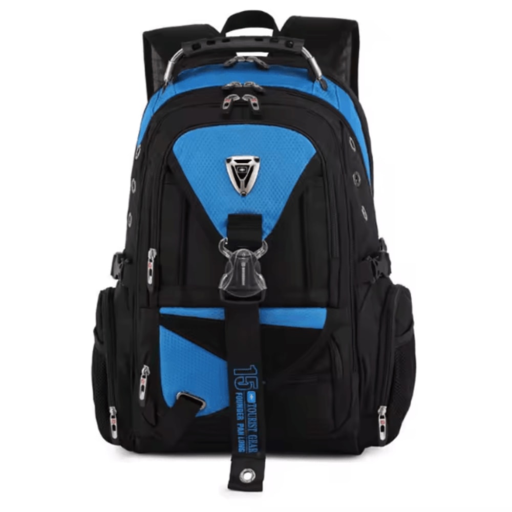 Voyager 40L Waterproof Oxford Laptop Backpack Large Capacity 17Inch Travel School Rucksack 6