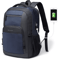 BANGE Travel Waterproof USB Charging Backpack Fits 156Inch Laptop For School Work Travel 6