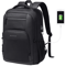 BANGE Travel Waterproof USB Charging Backpack Fits 156Inch Laptop For School Work Travel 7