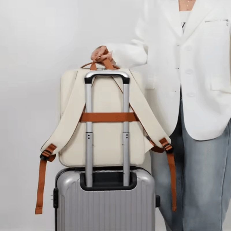 Empress 40L Womens Travel Laptop Backpack Large Capacity USB Charging School Business Bag 1