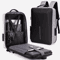 Fortress Hard Shell AntiTheft Backpack HighCapacity Travel USB Charging Business Laptop Bag For M 0