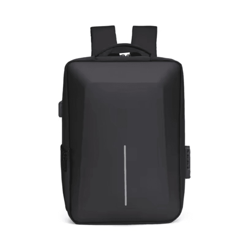 Fortress Hard Shell AntiTheft Backpack HighCapacity Travel USB Charging Business Laptop Bag For M 5