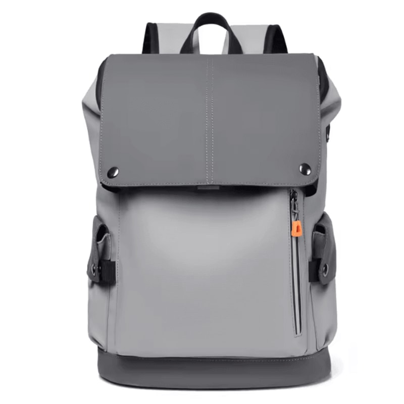 UrbanPro PU Leather Waterproof Laptop Backpack Large USB Charging Computer Bag For Men 7
