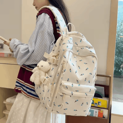 cutegirls large fashion backpack – high-capacity school & travel bag for kids