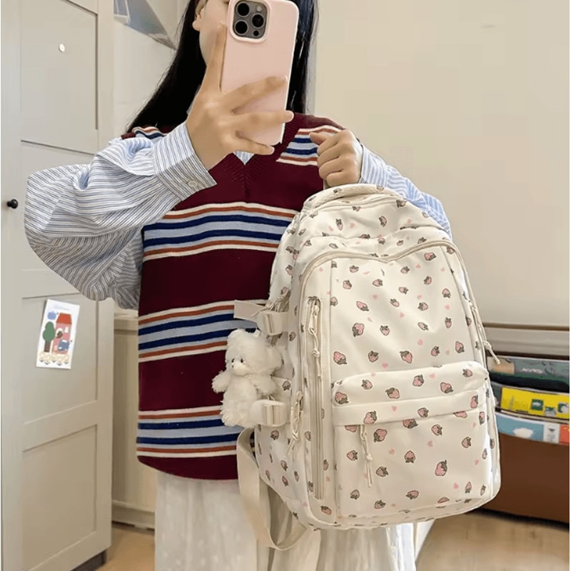 CuteGirls Large Fashion Backpack HighCapacity School Travel Bag For Kids 8