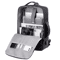 TitanPro 17Inch Business Laptop Backpack Waterproof Expandable USB Charging Bag For Men 3