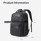 BANGE 156Inch AntiTheft Laptop Backpack Waterproof Oxford USB Recharging Travel Fashion Bag For M 1