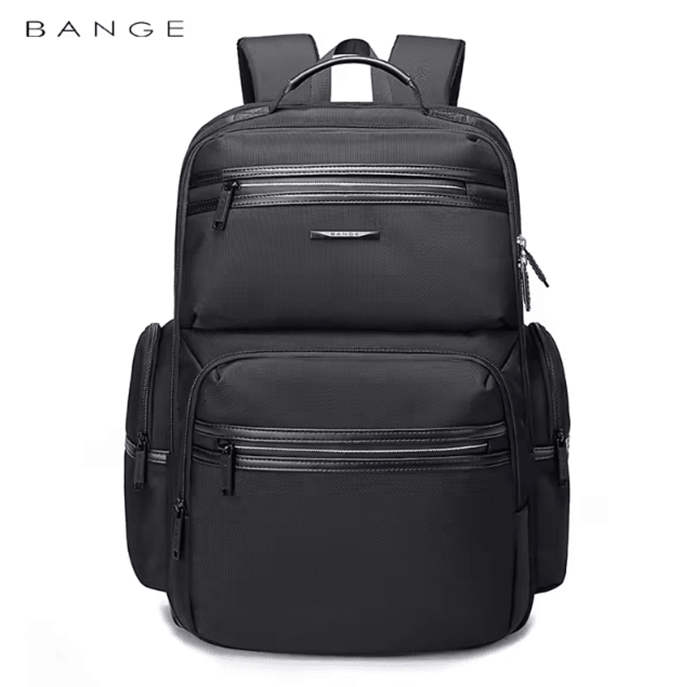BANGE 156Inch AntiTheft Laptop Backpack Waterproof Oxford USB Recharging Travel Fashion Bag For M 5