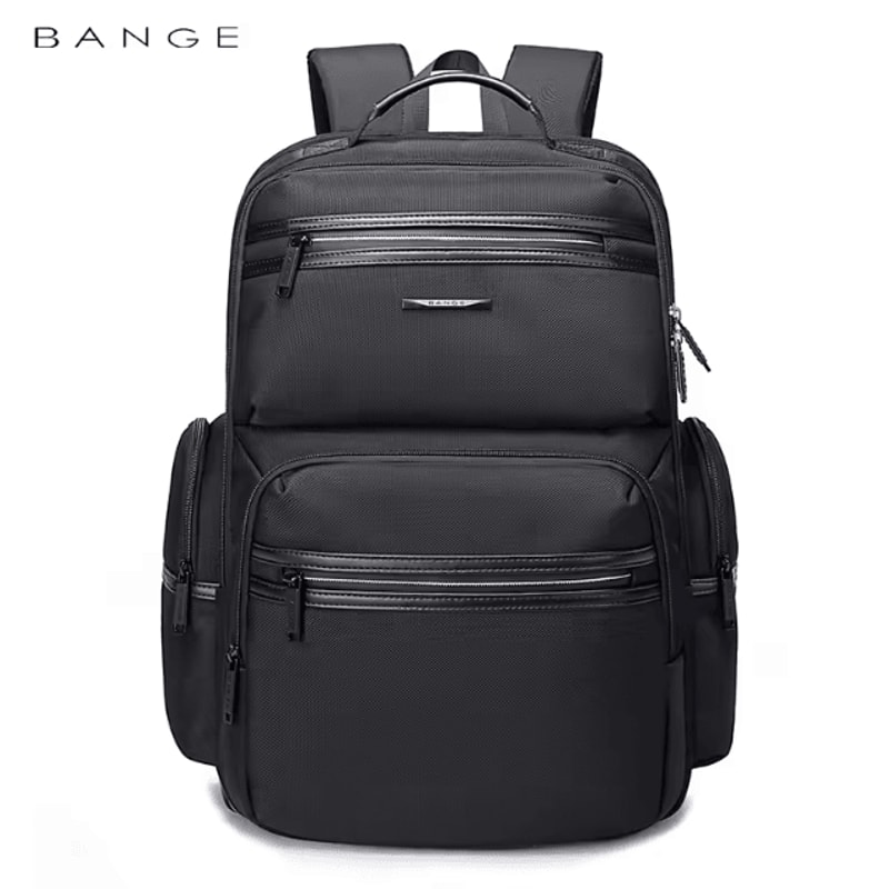 BANGE 156Inch AntiTheft Laptop Backpack Waterproof Oxford USB Recharging Travel Fashion Bag For M 5