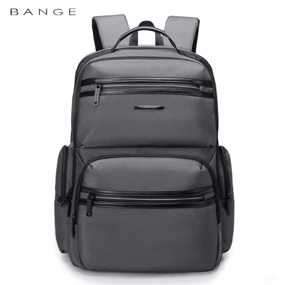 BANGE 156Inch AntiTheft Laptop Backpack Waterproof Oxford USB Recharging Travel Fashion Bag For M 6