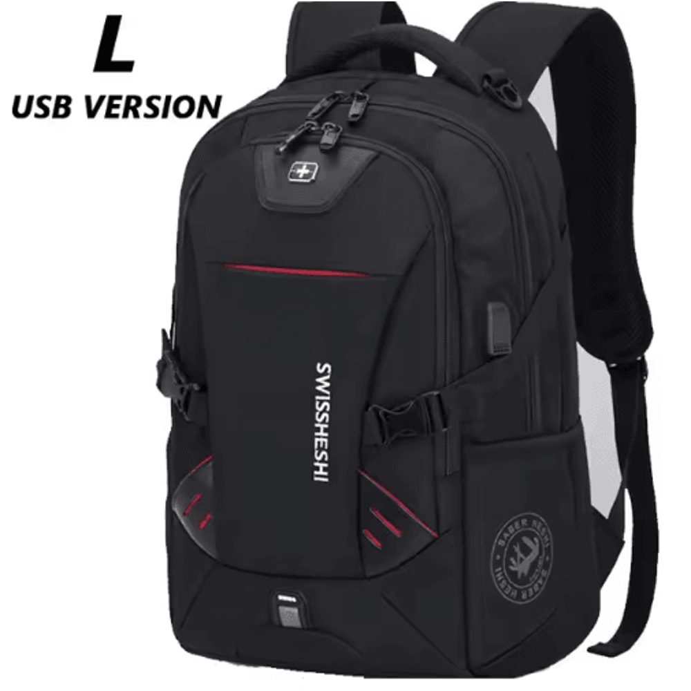 UrbanShield 17Inch USB Charging Laptop Backpack Multifunction Business Travel AntiTheft Waterproo 5