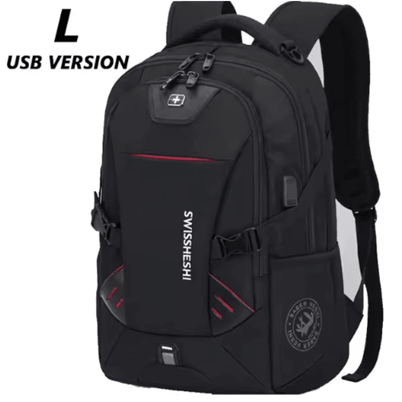 UrbanShield 17Inch USB Charging Laptop Backpack Multifunction Business Travel AntiTheft Waterproo 5