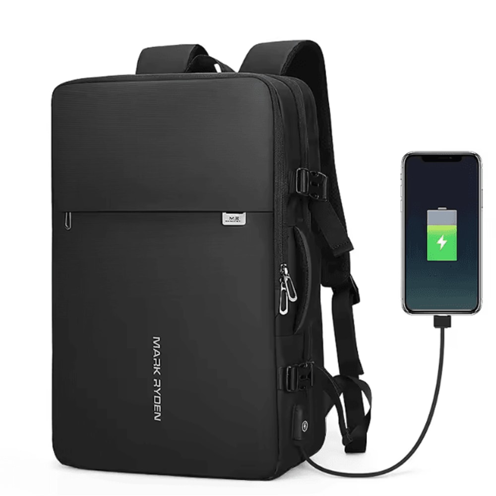 Mark Ryden 17Inch USB Charging Laptop Backpack MultiLayer Travel Business AntiTheft Mochila For M 1