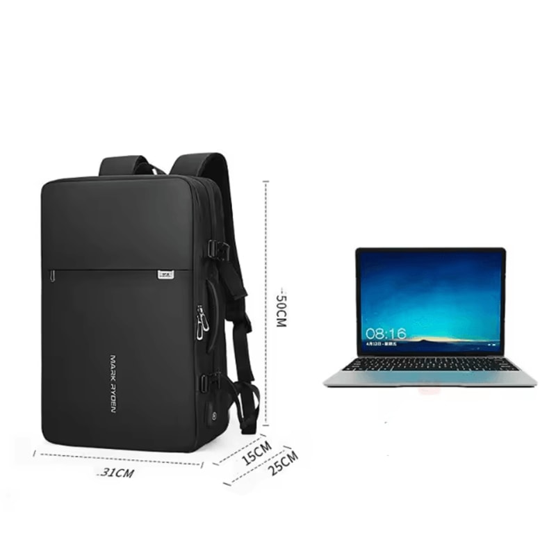 Mark Ryden 17Inch USB Charging Laptop Backpack MultiLayer Travel Business AntiTheft Mochila For M 4