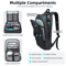 Heroic Knight Multifunctional Laptop Backpack Stylish Waterproof Slim USB Charging Business Backpa 4