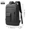 Heroic Knight Multifunctional Laptop Backpack Stylish Waterproof Slim USB Charging Business Backpa 7