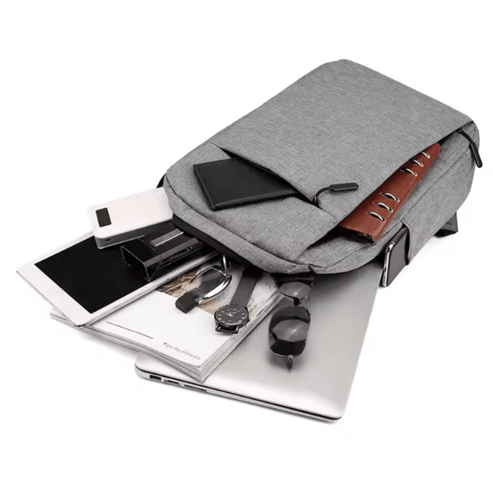 Voyager XL Multifunction Laptop Backpack Large Capacity USB Charging Waterproof Travel School Bag 1