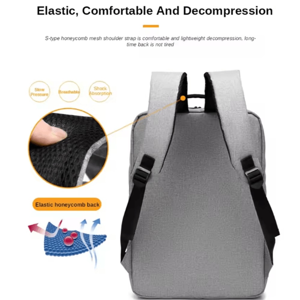 Voyager XL Multifunction Laptop Backpack Large Capacity USB Charging Waterproof Travel School Bag 2