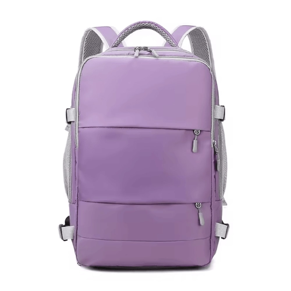 VoyagerPro Womens Multifunction Travel Backpack Large Capacity Waterproof Bag With Shoe Storage 9