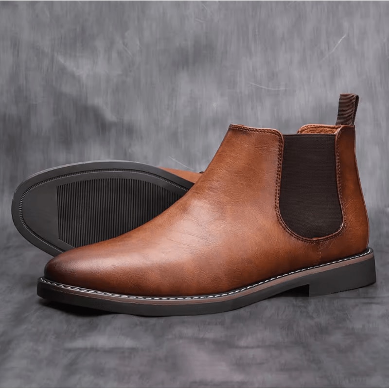 HeritageStride Mens Retro Chelsea Boots Comfortable Fashion Boots 3