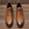 HeritageElite 2025 Mens Brogue Chelsea Boots American Style Leather Ankle Shoes 1