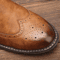 HeritageElite 2025 Mens Brogue Chelsea Boots American Style Leather Ankle Shoes 2