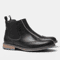 HeritageBrogue Mens Classic Brogue Chelsea Boots Comfortable Fashion Leather Ankle Shoes 3