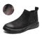 ArcticGuard Mens Fur Lined Leather Chelsea Boots Winter High Top Casual Outdoor Work Shoes 4