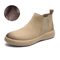 ArcticGuard Mens Fur Lined Leather Chelsea Boots Winter High Top Casual Outdoor Work Shoes 9