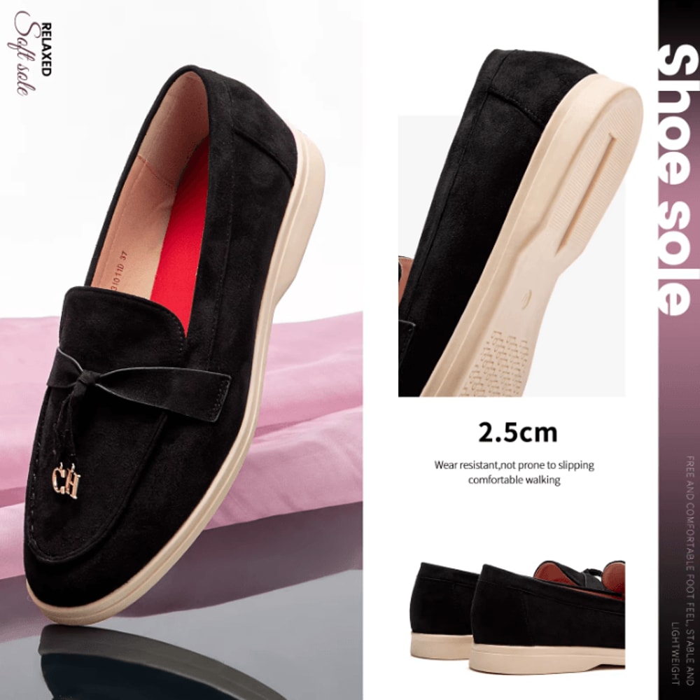 Autumn Comfort Womens Loafers Soft Round Toe Slip On Casual Flats 0