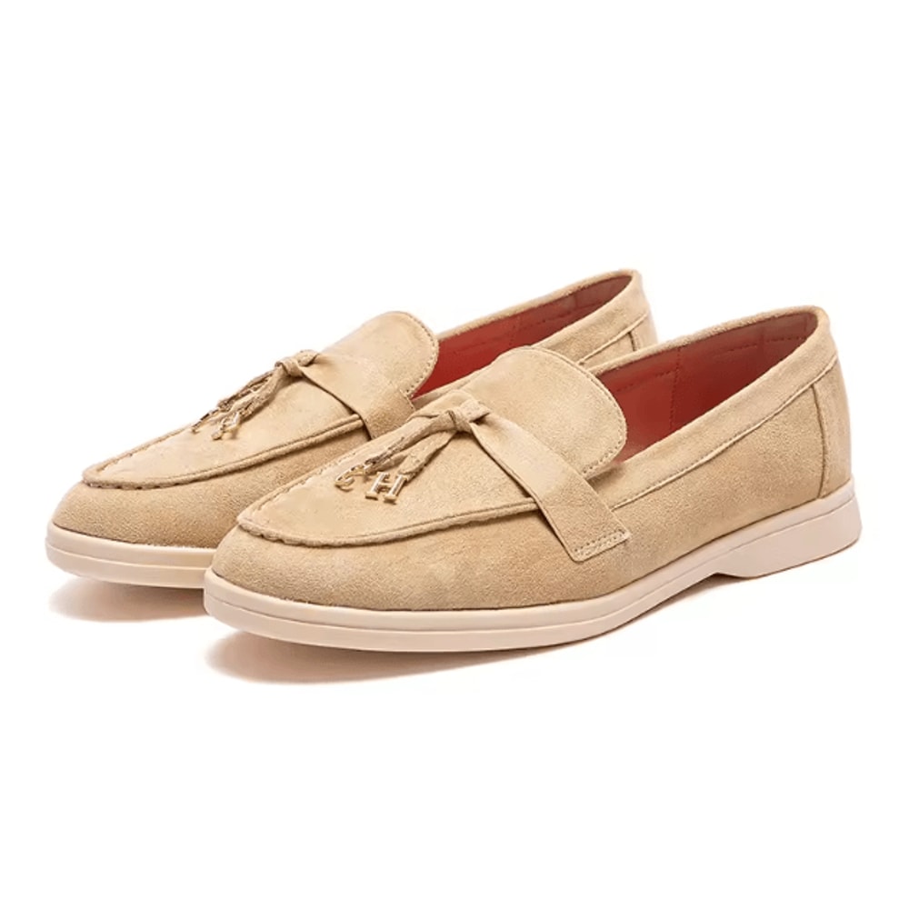 Autumn Comfort Womens Loafers Soft Round Toe Slip On Casual Flats 6